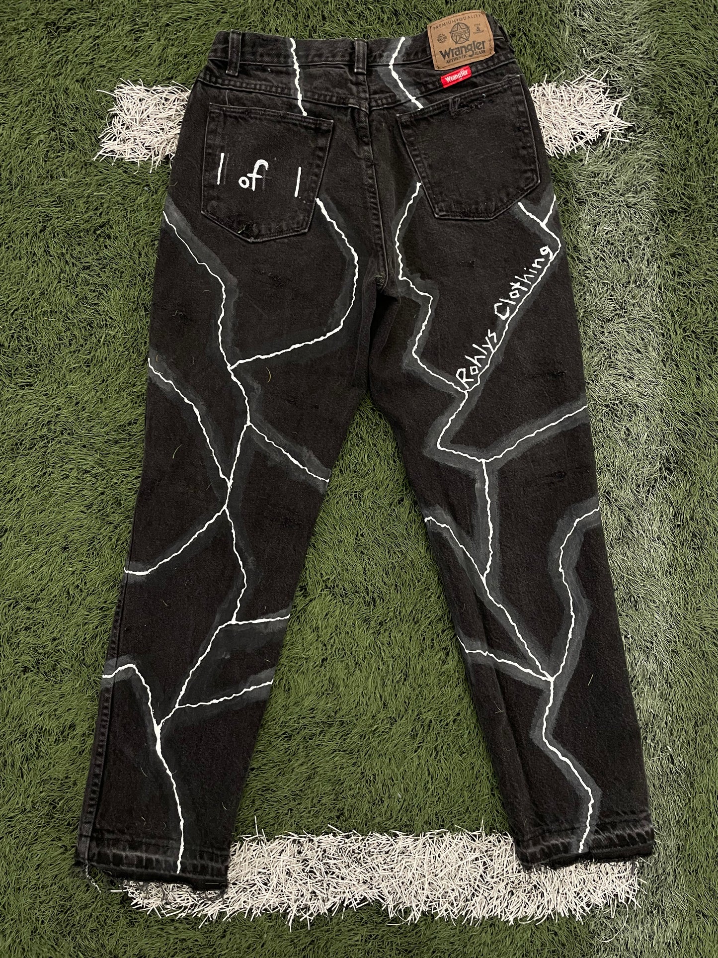 White Lightning Ripped Jeans
